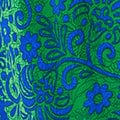 Floral Batwing Maxi Dress Detail View 3