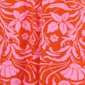 Floral Smocked Detail Midi Dress Side View 2