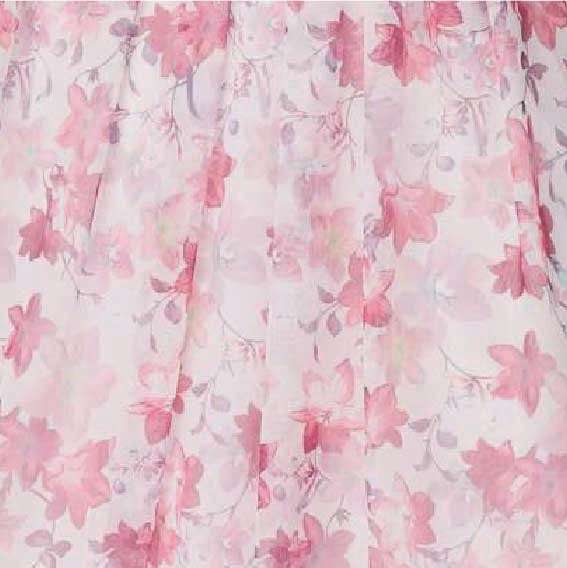 Floral Wrap Front Tea Dress Styled View