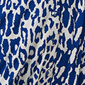 Animal Print Long Sleeve Short Shirt Dress Styled View