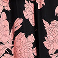 Floral Lace Trim Sleeveless Maxi Dress Side View 2