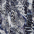 Animal Print Semi Sheer Maxi Dress Full Length View 2