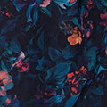 Floral Layered Long Sleeve Short Dress Full Length View