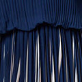Striped Pleat 1/2 Sleeve Midi Dress Detail View 2