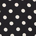 Polka Dot Lace Trim Empire Midi Dress Side View 2