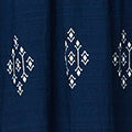 Border Print Relaxed Knee Length Dress Back View 4