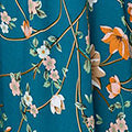 Curve Floral Cap Sleeve Lace Maxi Dress Front View 2