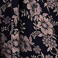 Curve Floral Lace Long Sleeve Maxi Dress Back View 2