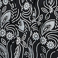 Floral 3/4 Sleeve Tie Midi Shirt Dress Front View 2