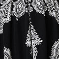 Printed Cami Strap Short Sun Dress Full Length View