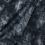 Printed Ruched Belt Detail Midi Dress Full Length View