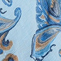 Floral Print Layered Knee Length Dress Full Length View