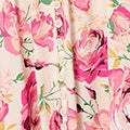 Floral Lace Trim Relaxed Maxi Dress Full Length View