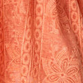 Lace Mesh Textured 1/2 Sleeve Mini Dress Detail View 2