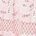 Floral Mesh Layer 1/2 Sleeve Midi Dress Styled View