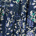 Floral Tie Waist Tiered Midi Dress Styled View