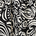 Printed Long Sleeve Knee Length Dress Front View 2