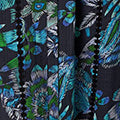 Printed Embellished Belted Maxi Dress Front View 2