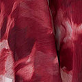 Abstract Floral Semi Sheer Midi Dress Side View 2