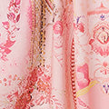 Relaxed 3/4 Sleeve Empire Maxi Dress Front View 2