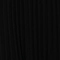 Curve Border Print Pleated Knit Knee Length Dress Back View 2