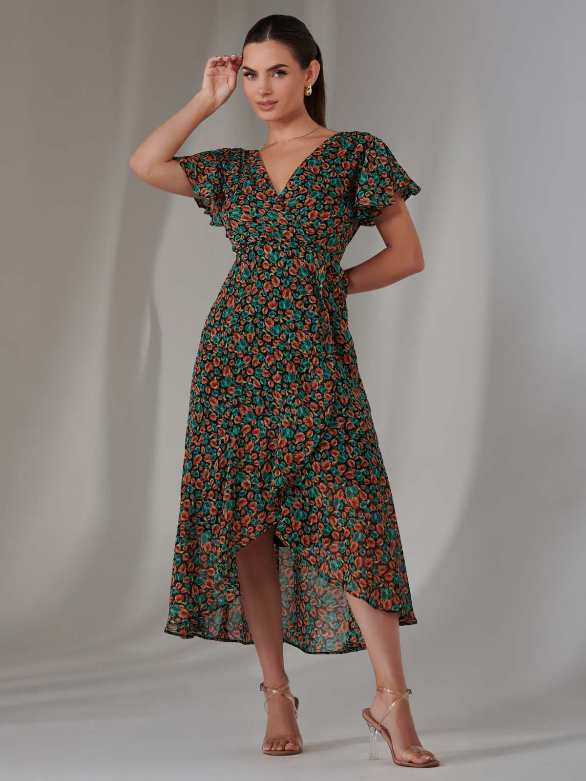 Petite Midaxi Dress Front View