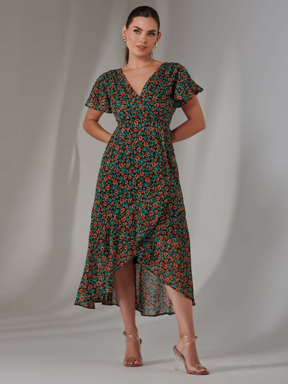 Petite Midaxi Dress Full Length View
