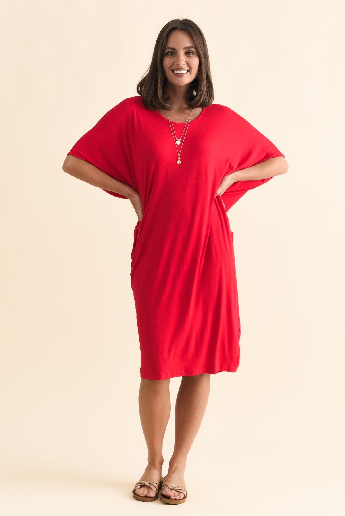 Cherry Maui Dress Back View