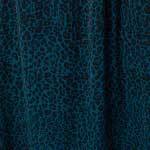 Animal Print Long Puff Sleeve Midi Dress Full Length View