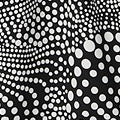 Dotty Print 3/4 Sleeve Shirt Dress Front View 2