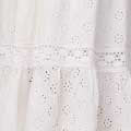 Broderie Anglaise Tiered Dress Full Length View