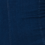 Denim Bodycon Midi Dress Side View 2