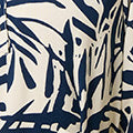 Printed Tie Waist Midi Shirt Dress Full Length View