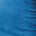 Cut-Out Detail Sleeveless Denim Mini Dress Back View 2