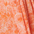 Printed 3/4 Sleeve Ruched Midi Dress Front View 2