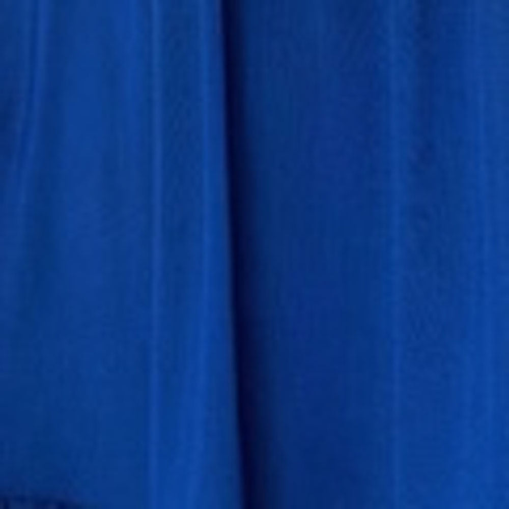 Shirred Waist 3/4 Sleeve Midi Dress Back View 2