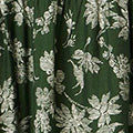 Floral Long Sleeve Tie Neck Maxi Dress Front View 2