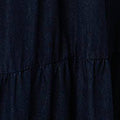 Tiered Long Sleeve Relaxed Maxi Dress Front View 2