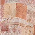 Patchwork Tie Long Sleeve Maxi Dress Full Length View