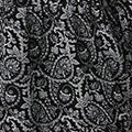 Curve Paisley Long Puff Sleeve Midi Smock Dress Side View 2