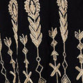 Curve Embroidered Midi Shirt Dress Front View 2