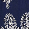 Curve Baroque Print Maxi Shirt Dress Front View 2