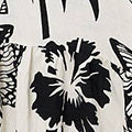 Curve Tropical Empire Waist Maxi Dress Front View 2