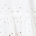 Broderie Anglaise 1/2 Sleeve Midi Dress Back View 2