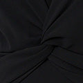 Twist Front Layer 3/4 Sleeve Maxi Dress Back View 2