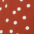 Polka Dot 1/2 Sleeve Midi Dress Full Length View