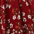 Floral Bardot Shirred Empire Maxi Dress Styled View