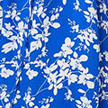 Ditsy Floral Shirred V-Neck Maxi Dress Front View 2