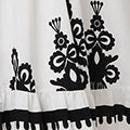 Ikat Print Sleeveless A-Line Maxi Dress Detail View 5