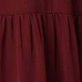 Semi Sheer Layered Tiered Maxi Dress Full Length View